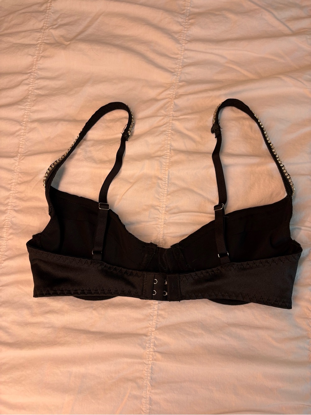 Rhinestone Bralette 🖤 - Picture 2 of 3